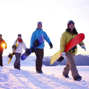 snowboard group
