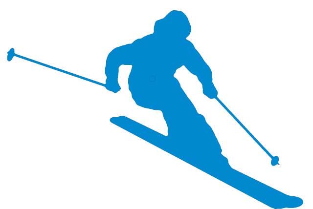 skier clip art